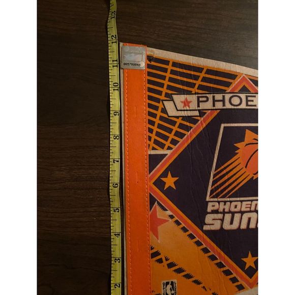 Vintage‎ NBA Basketball Phoenix Suns Basketball Pennant Official License - Picture 7 of 8